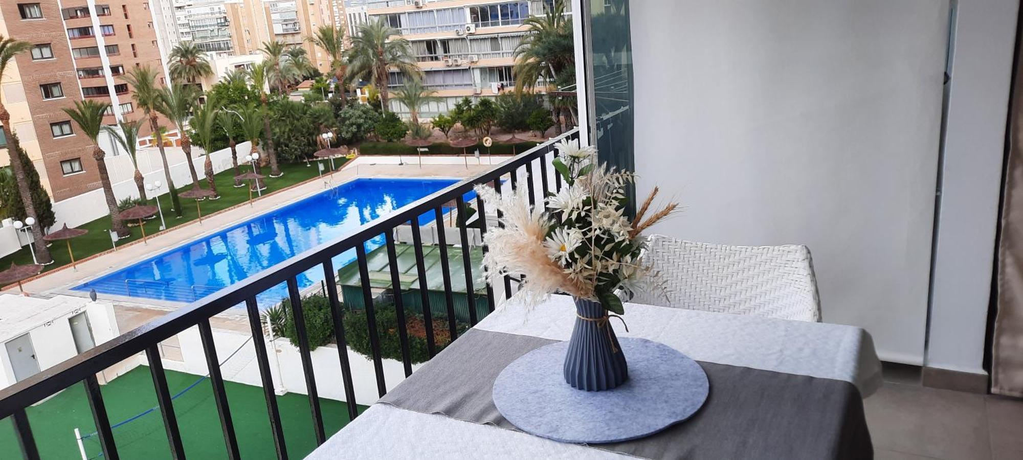 شقة Happy Loix Wifi Aa Garage Pool بينايدورم المظهر الخارجي الصورة